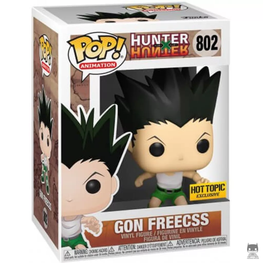 Figura Funko Pop! Gon Freecss en su caja