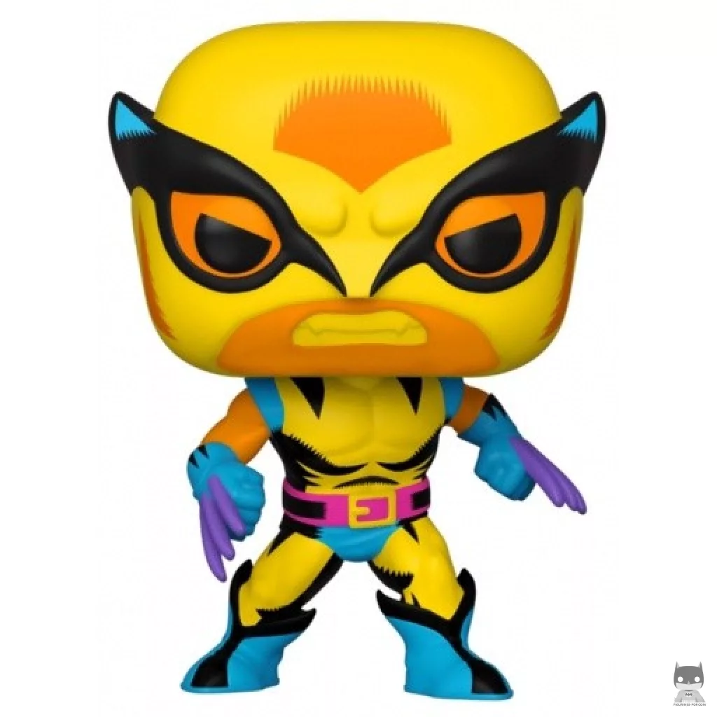 Figura Funko Pop! Lobezno (Luz negra) (Marvel Comics)