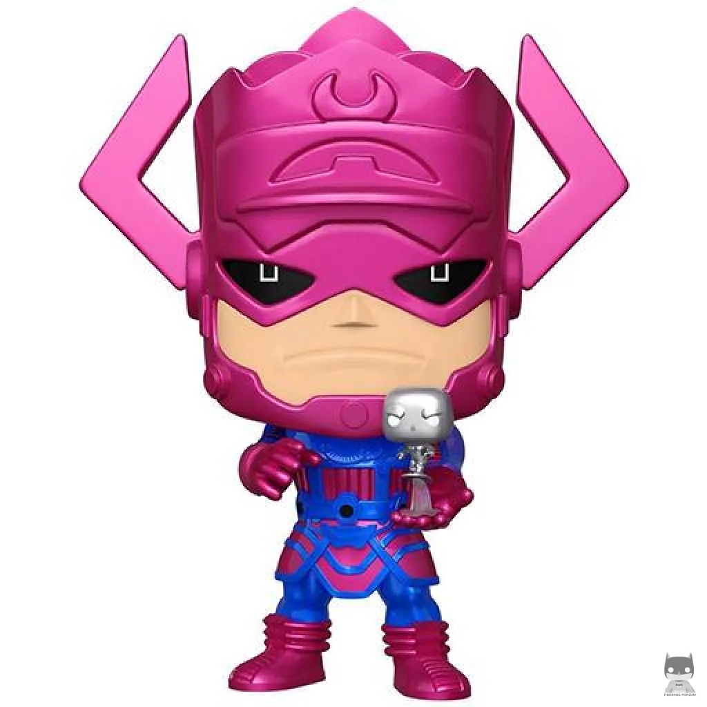 Figura Funko Pop! Galactus con Estela Plateada (Supersized) (Los 4 Fantásticos)