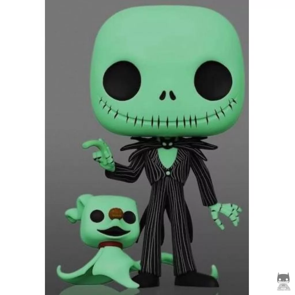 Figura Funko Pop! Jack Skellington con Zero (Supersized) (Pesadilla antes de Navidad)