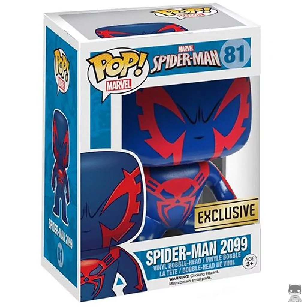 Figura Funko Pop! Spider-Man (2099) en su caja