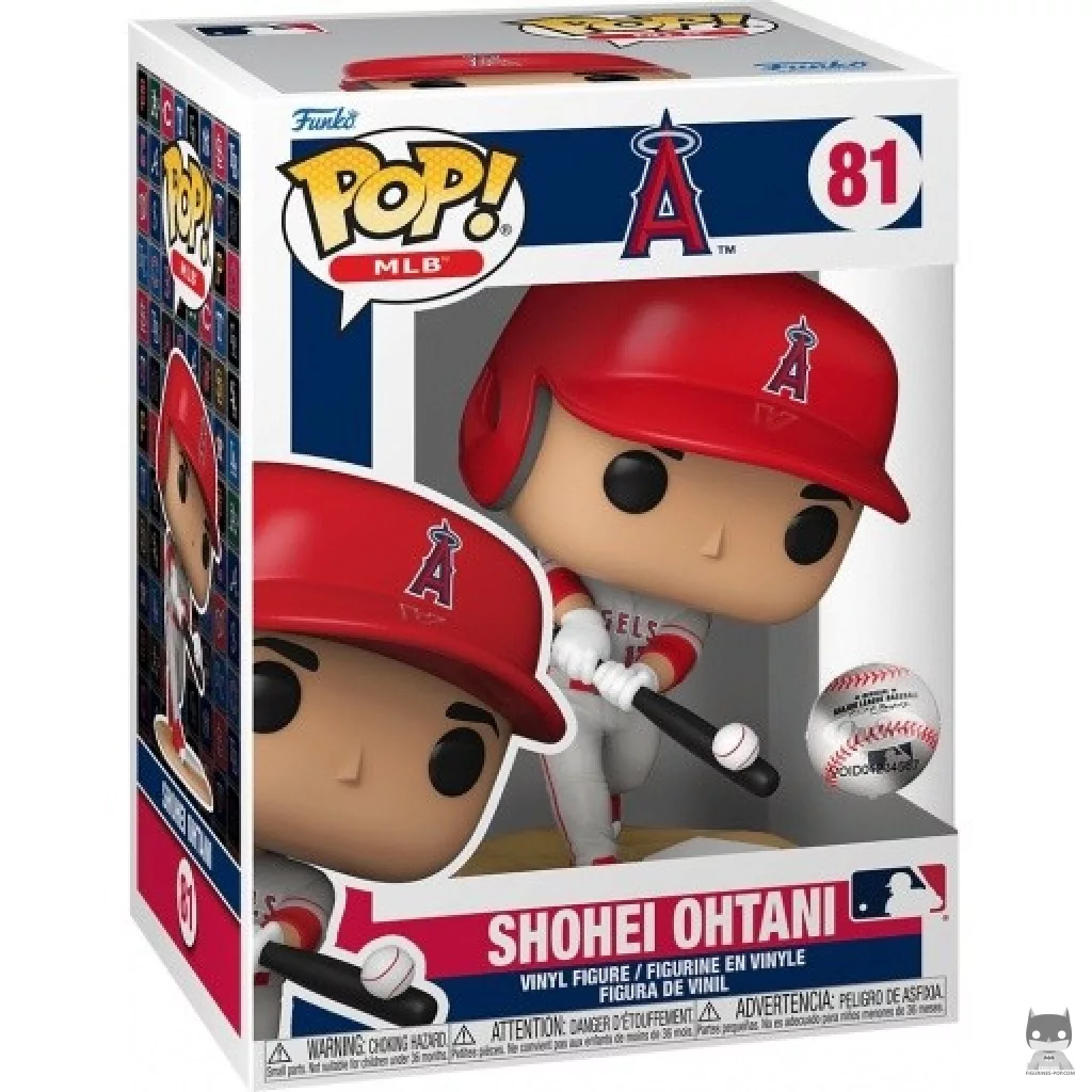 Figura Funko Pop! Shohei Ohtani en su caja