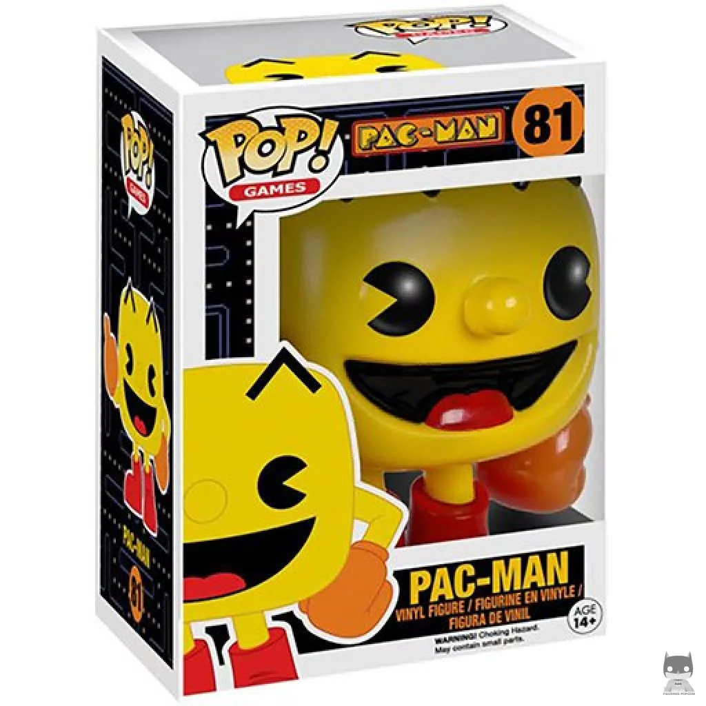 Figura Funko Pop! Pac-Man en su caja