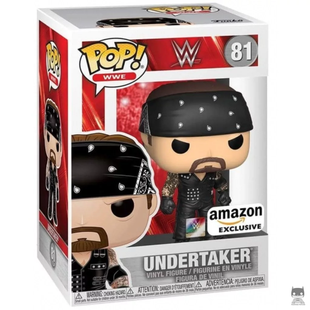 Figura Funko Pop! Undertaker en su caja