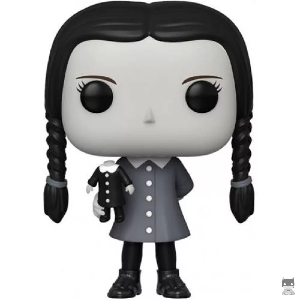 Figura Funko Pop! Miércoles Addams (Blanco y negro) (La familia Addams)
