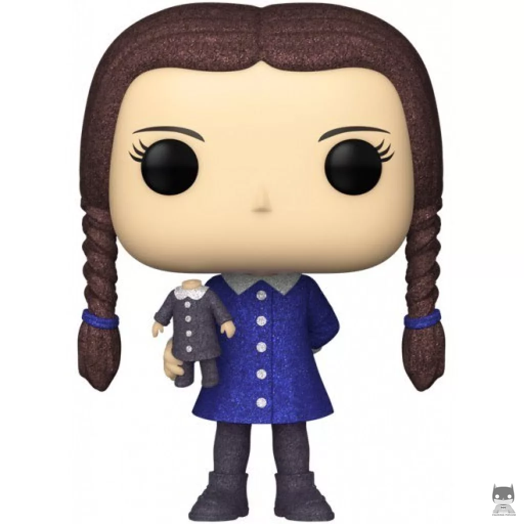 Figura Funko Pop! Miércoles Addams (Purpurina de diamante) (La familia Addams)