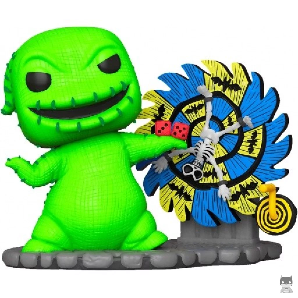 Figura Funko Pop! Oogie Boogie con ruleta (Pesadilla antes de Navidad)