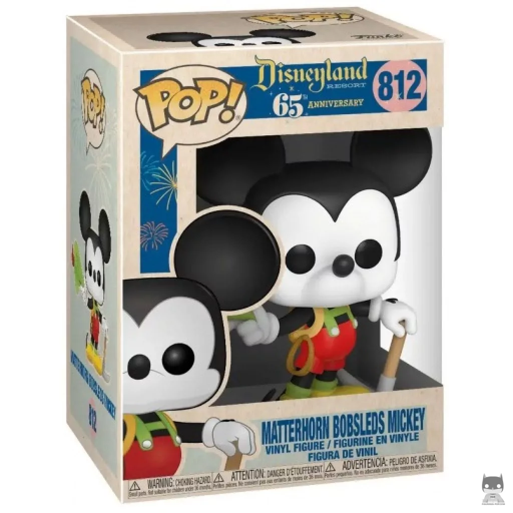 Figura Funko Pop! Mickey con lederhosen en su caja