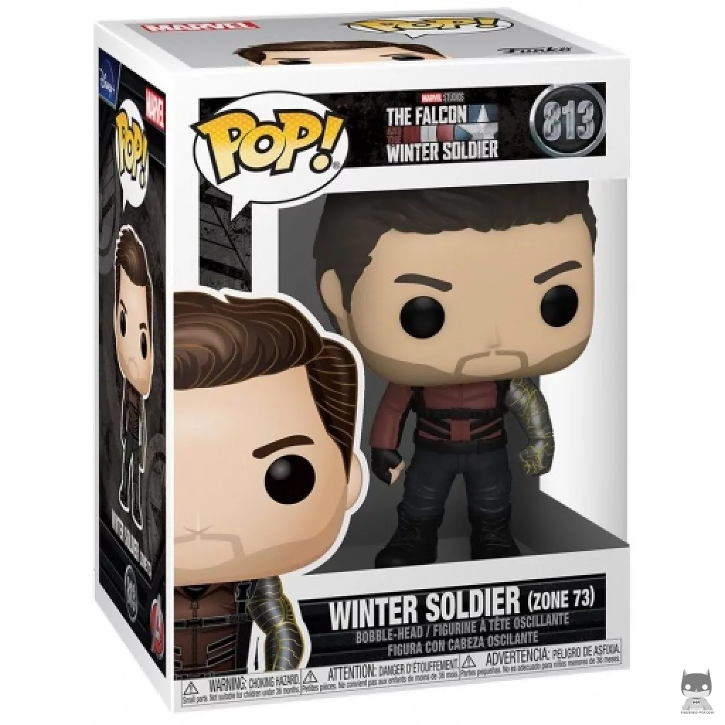 Figura Funko Pop! Soldado de Invierno Zona 73 en su caja