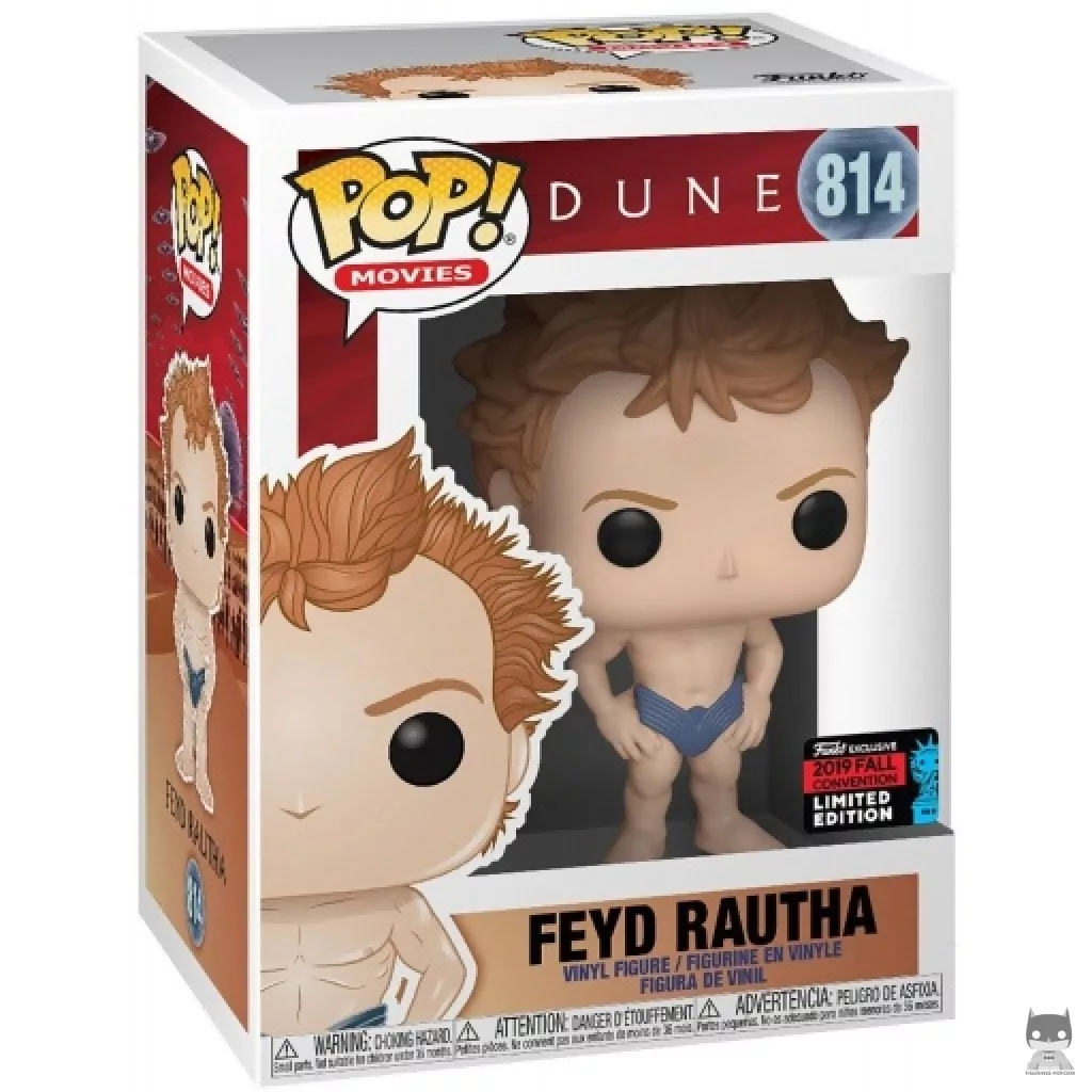 Figura Funko Pop! Feyd Rautha en su caja