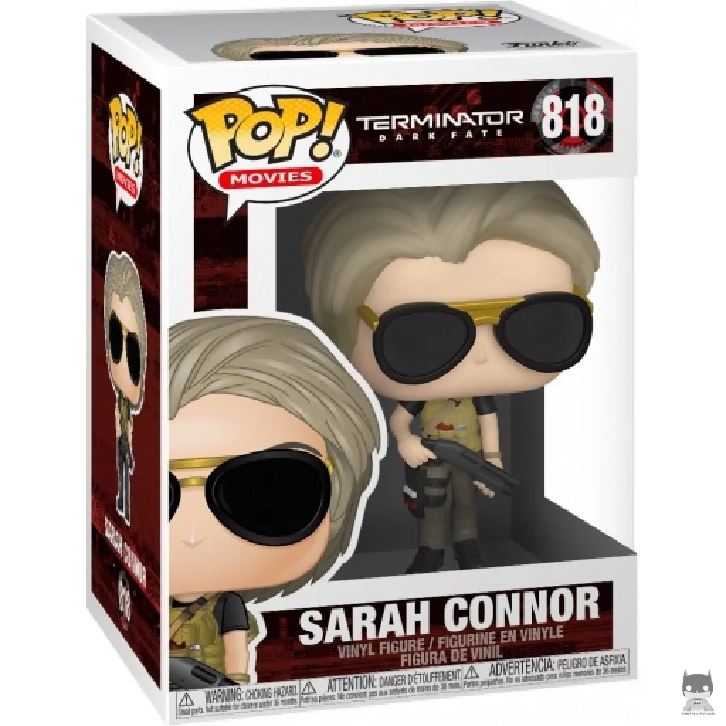 Figura Funko Pop! Sarah Connor en su caja