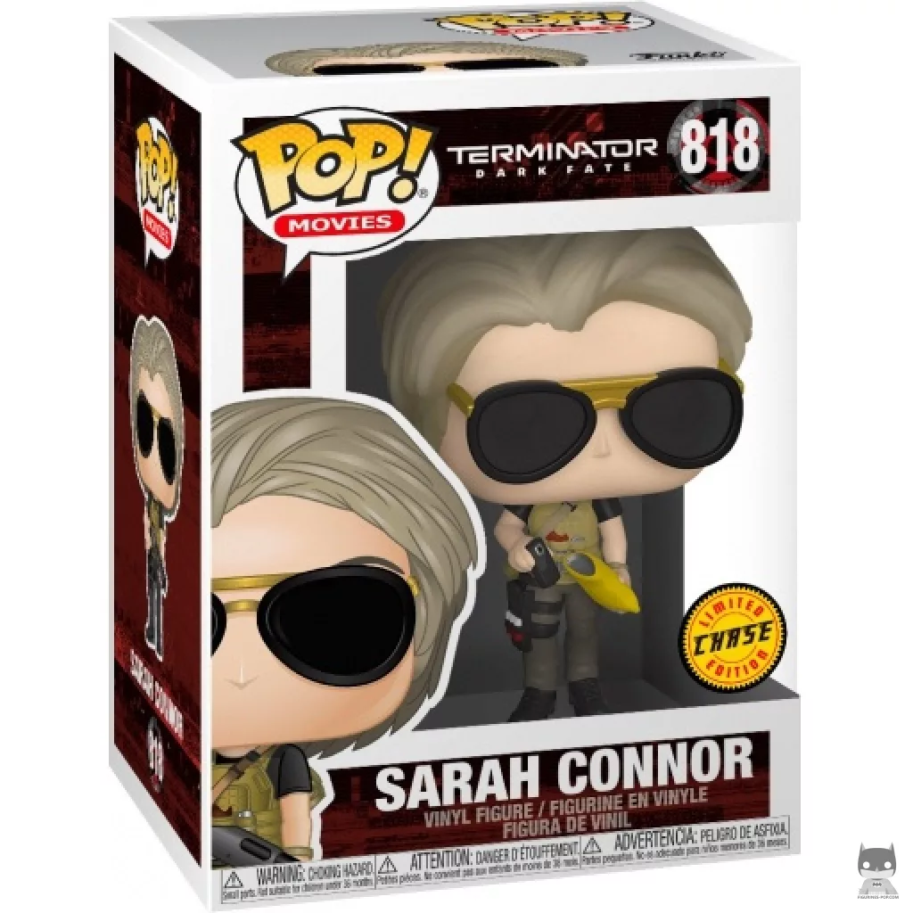 Figura Funko Pop! Sarah Connor (Chase) en su caja