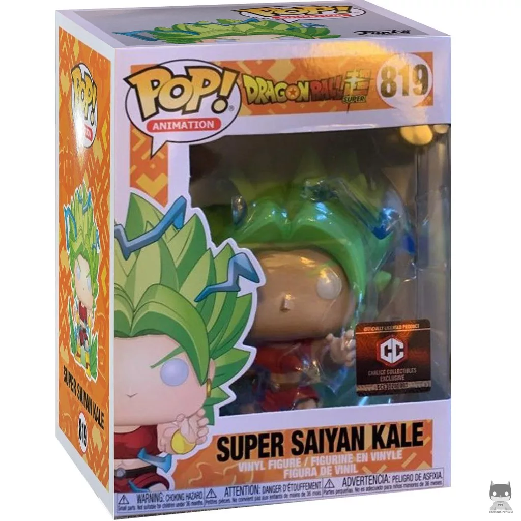 Figura Funko Pop! Kale Super Saiyan en su caja