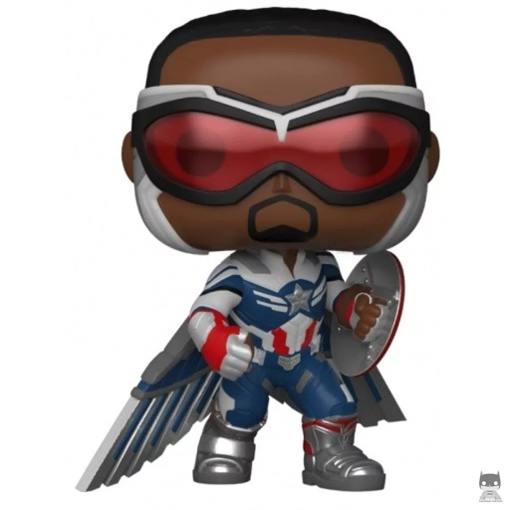 Figura Funko Pop! Capitán América (Falcon y el Soldado de Invierno)