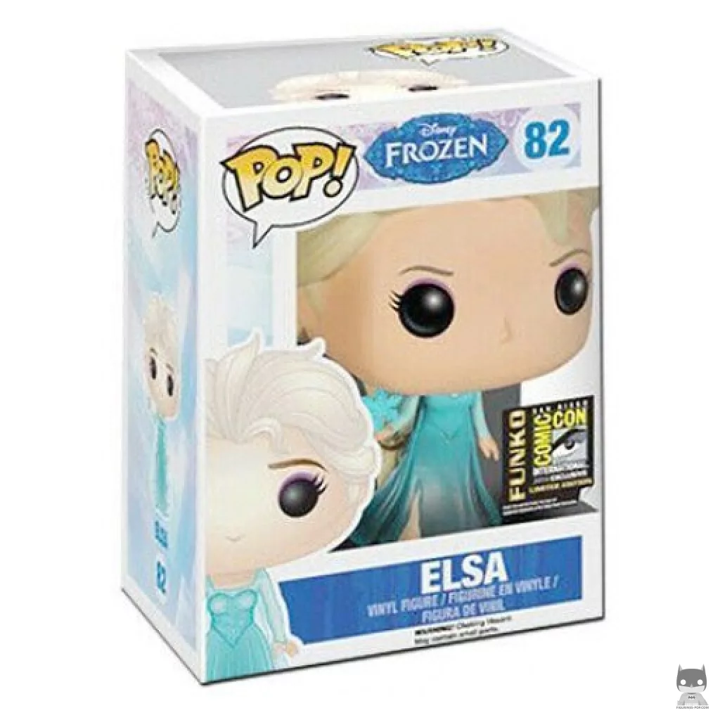 Figura Funko Pop! Elsa (Transformación) en su caja
