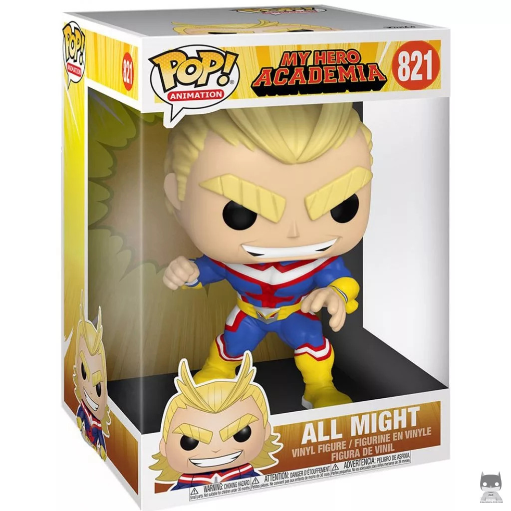 Figura Funko Pop! All Might (Supersized) en su caja