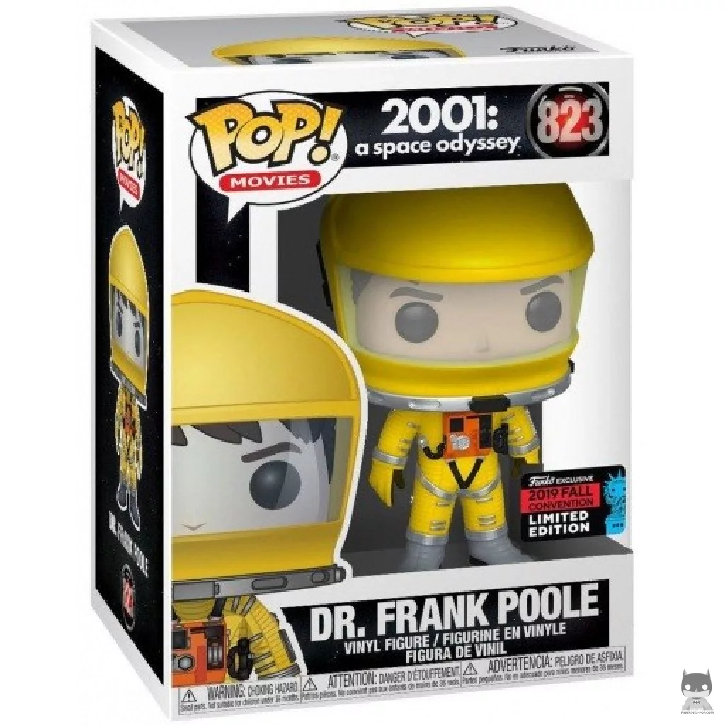 Figura Funko Pop! Dr. Frank Poole en su caja