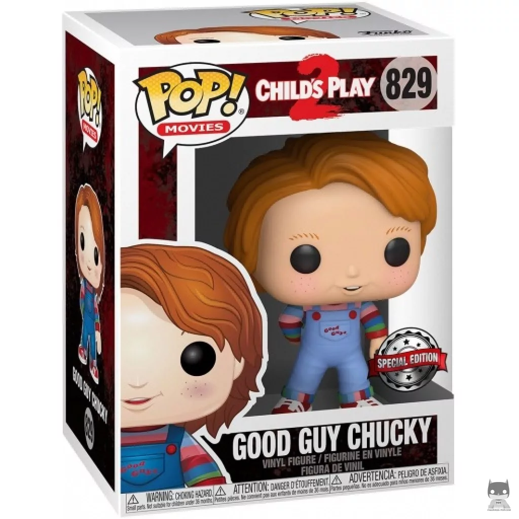 Figura Funko Pop! Chucky Good Guy en su caja