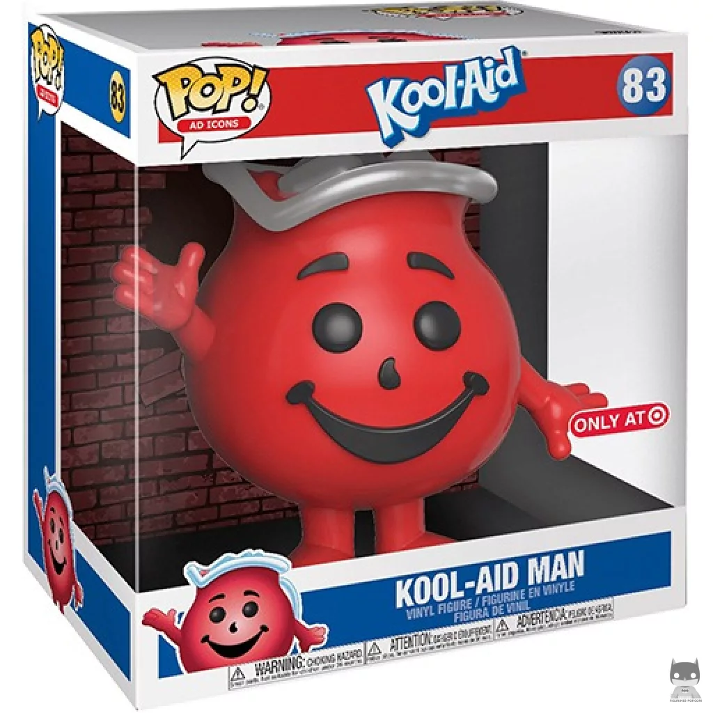 Figura Funko Pop! Kool-Aid Man (Supersized) en su caja