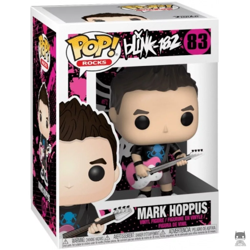 Figura Funko Pop! Mark Hoppus en su caja