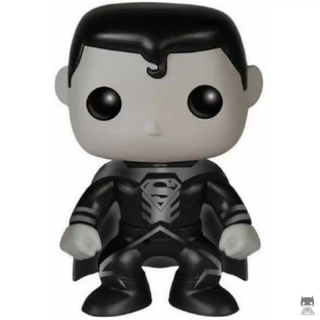 Figura Funko Pop! Superman de La noche más oscura (Blanco y negro) (DC Super Heroes)