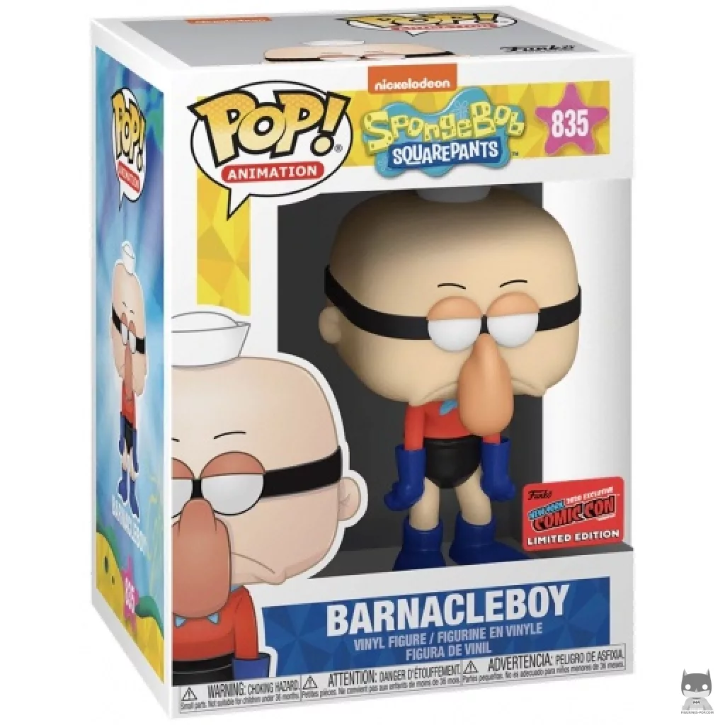 Figura Funko Pop! Chico Percebe en su caja