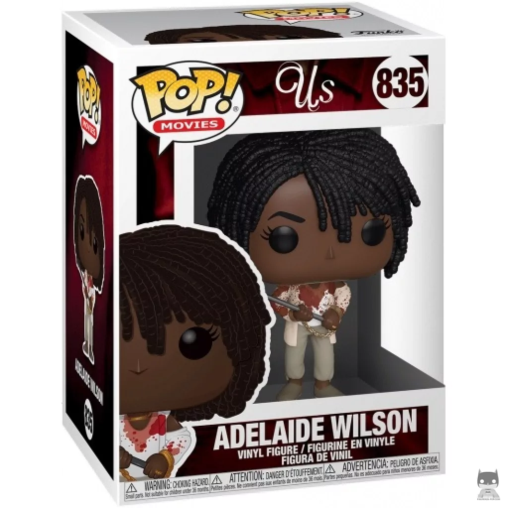 Figura Funko Pop! Adelaide Wilson en su caja