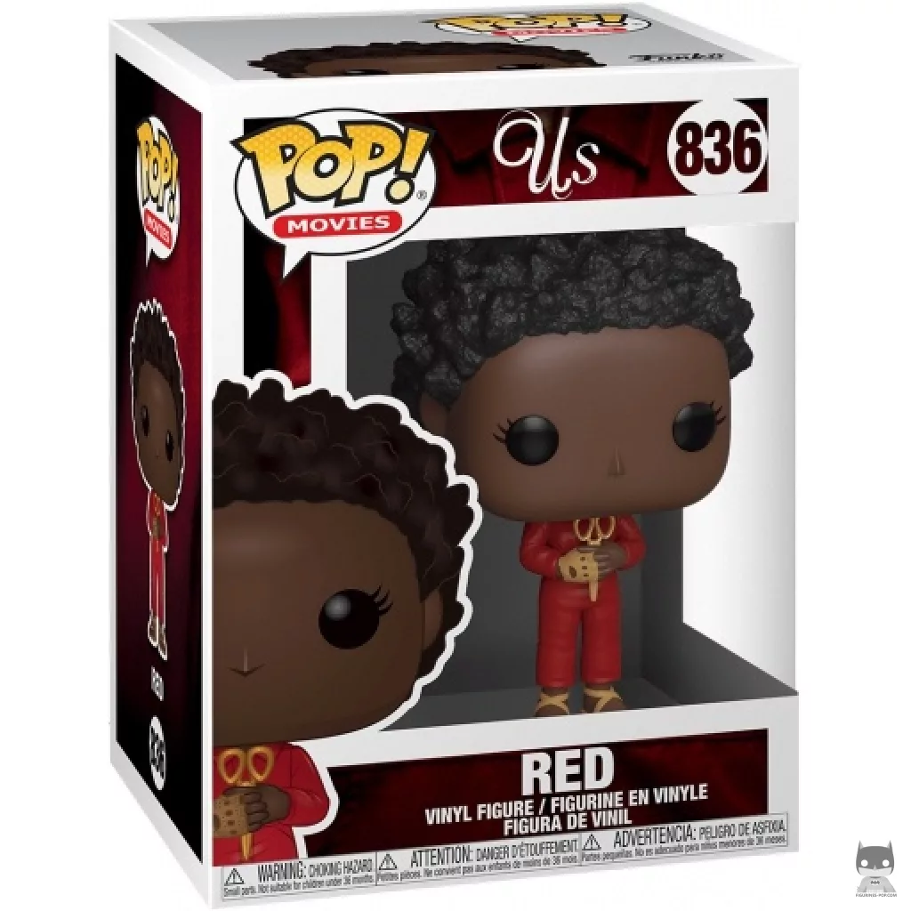 Figura Funko Pop! Red en su caja