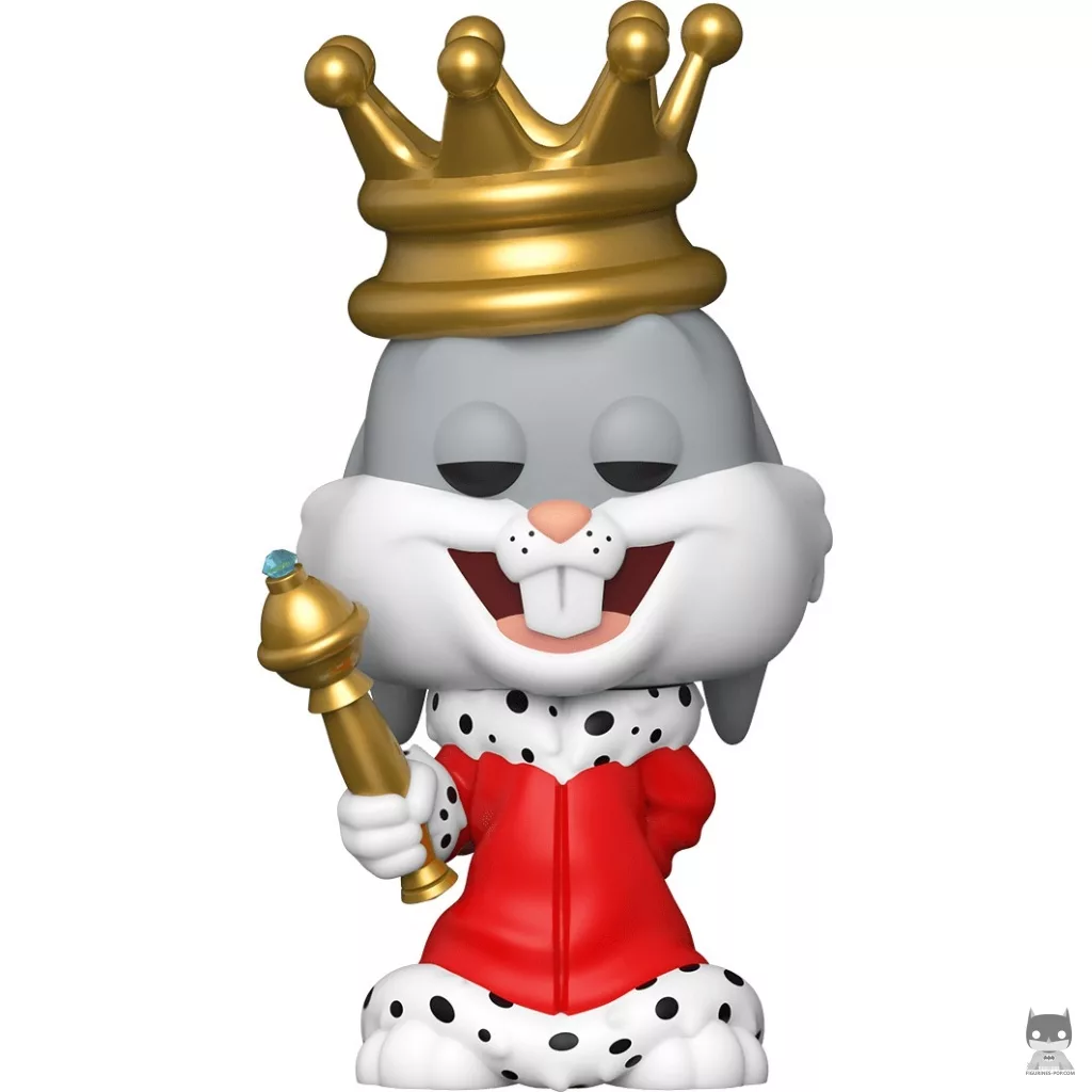 Figura Funko Pop! Bugs Bunny rey (Metalizado) (Looney Tunes)