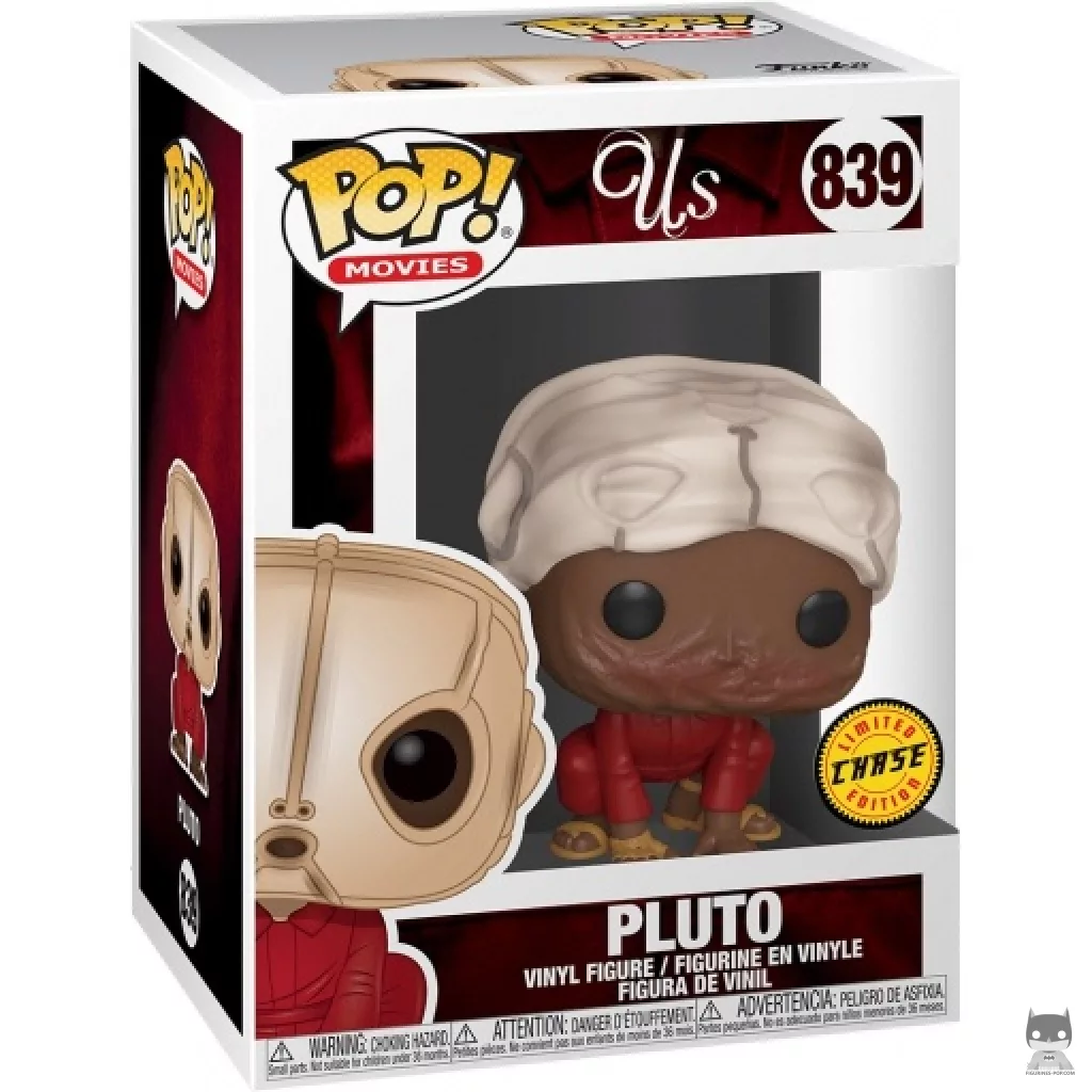 Figura Funko Pop! Pluto (Chase) en su caja