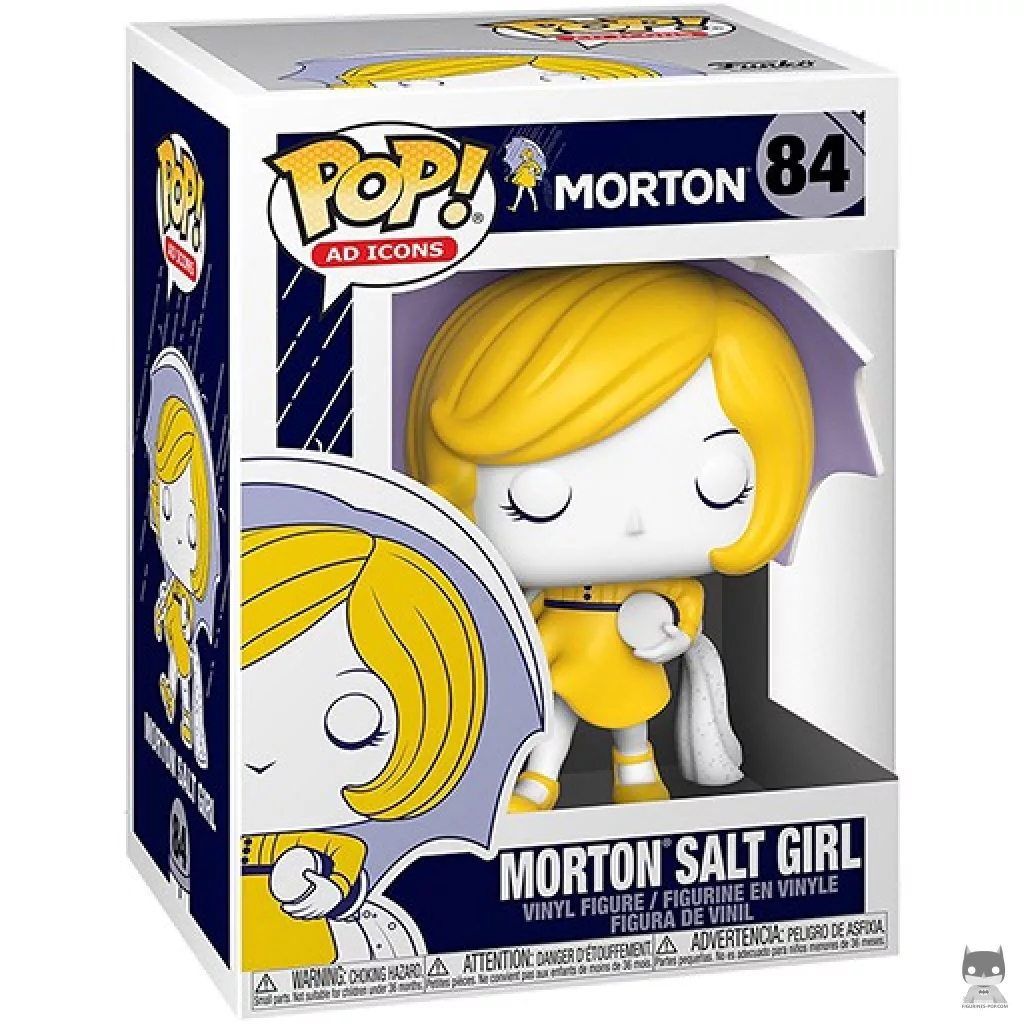 Figura Funko Pop! Morton Salt Girl en su caja