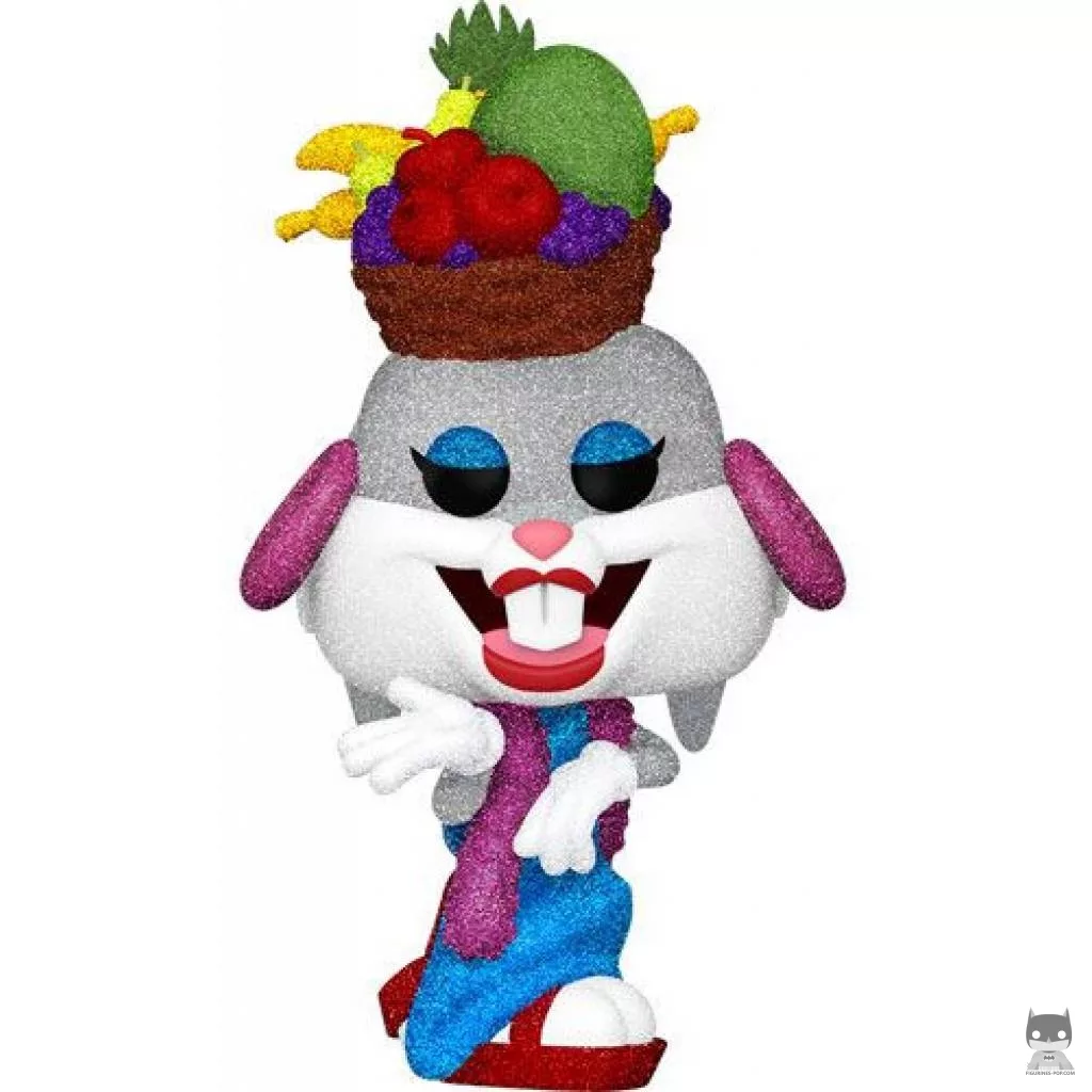 Figura Funko Pop! Bugs Bunny con sombrero de frutas (Purpurina de diamante) (Looney Tunes)