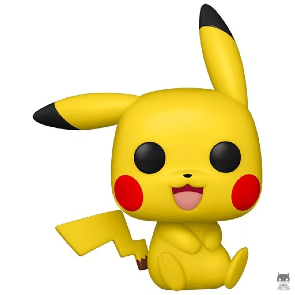 Figura Funko Pop! Pikachu sentado (Pokémon)