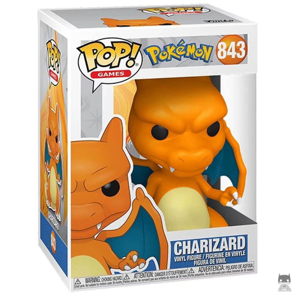 Figura Funko Pop! Charizard en su caja