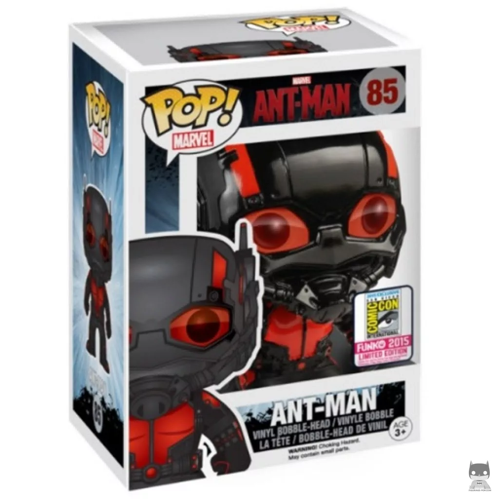 Figura Funko Pop! Ant-Man (Brilla en la oscuridad) en su caja