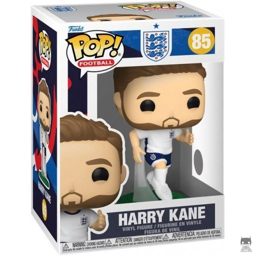 Figura Funko Pop! Harry Kane (Inglaterra) en su caja