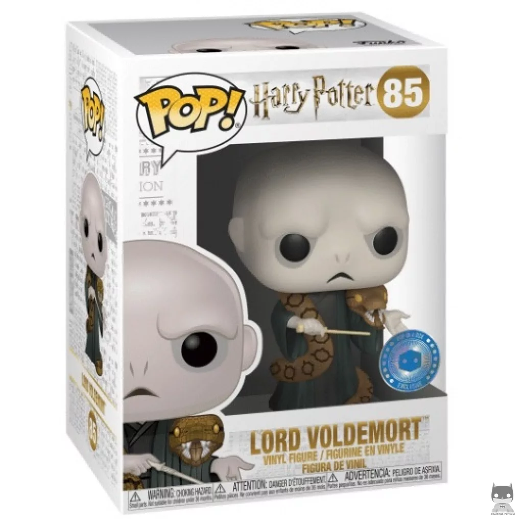 Figura Funko Pop! Lord Voldemort con Nagini en su caja
