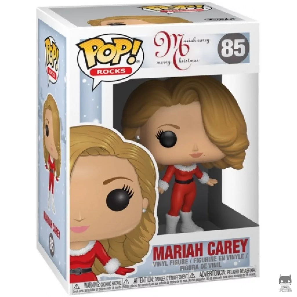 Figura Funko Pop! Mariah Carey Navidad en su caja