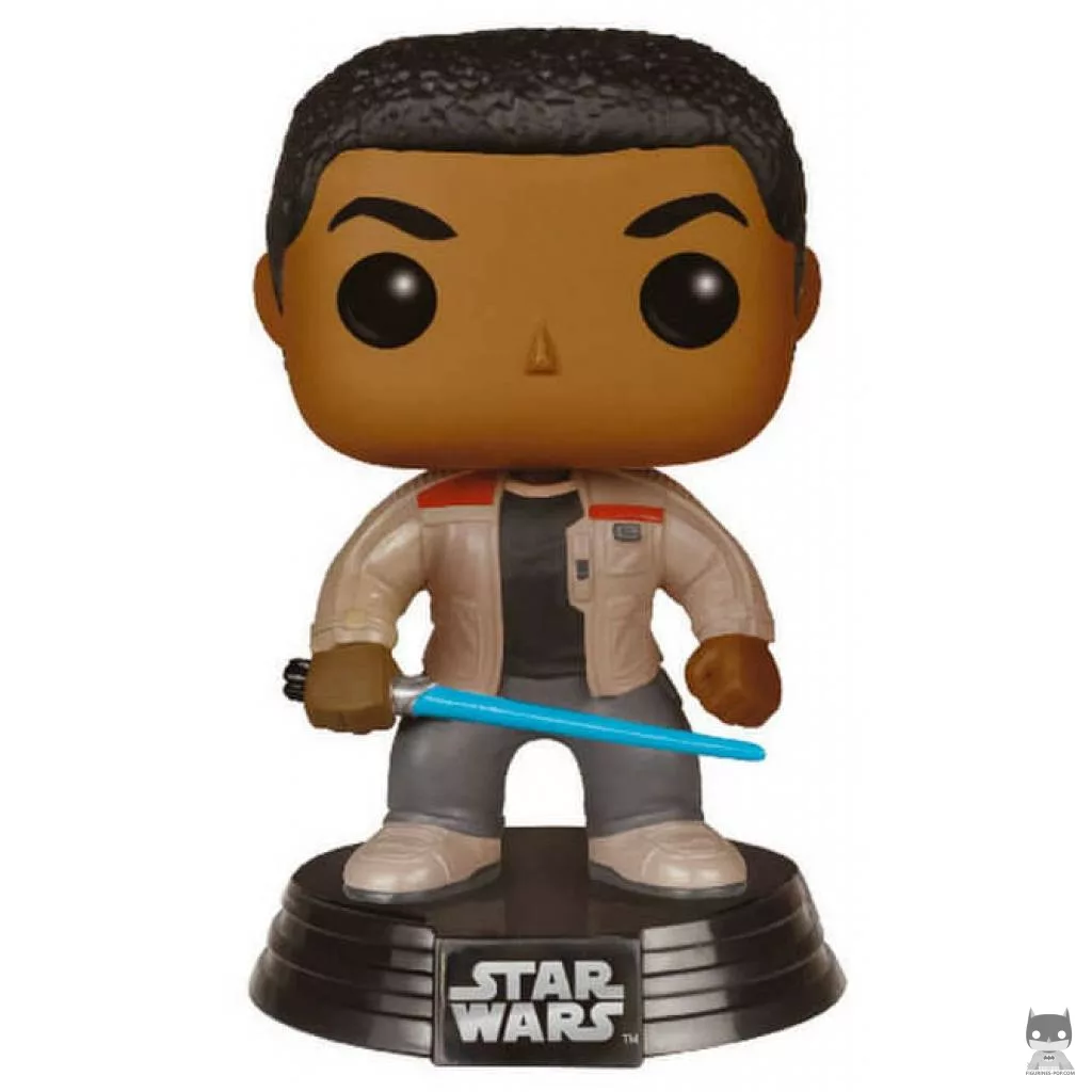 Figura Funko Pop! Finn con sable de luz (Star Wars: Episodio VII, El despertar de la Fuerza)