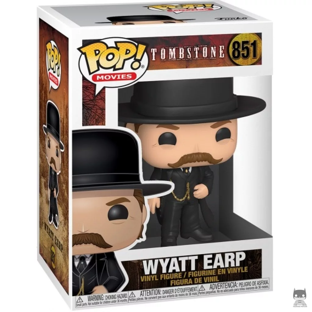 Figura Funko Pop! Wyatt Earp en su caja
