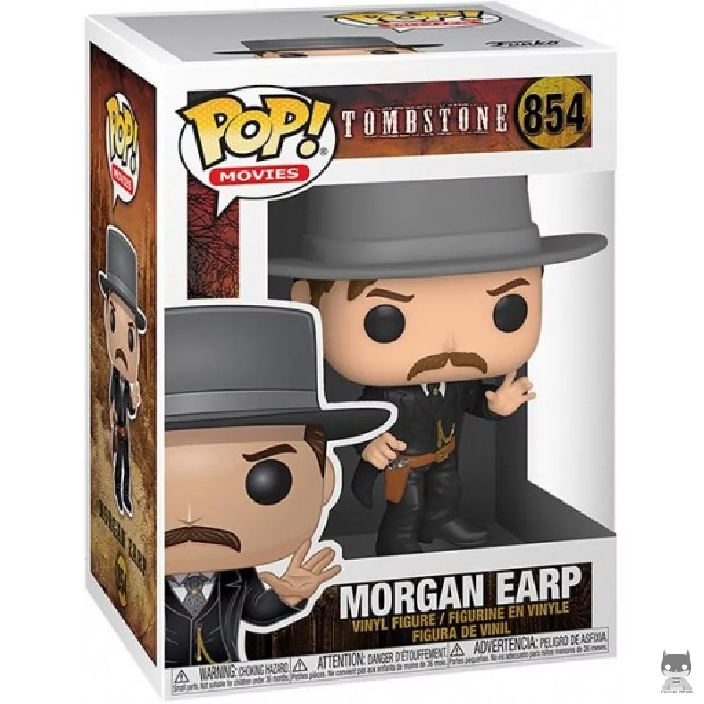 Figura Funko Pop! Morgan Earp en su caja
