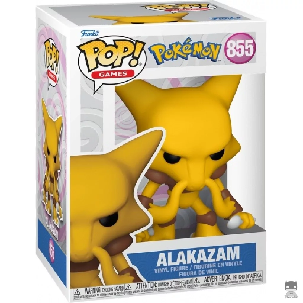 Figura Funko Pop! Alakazam en su caja