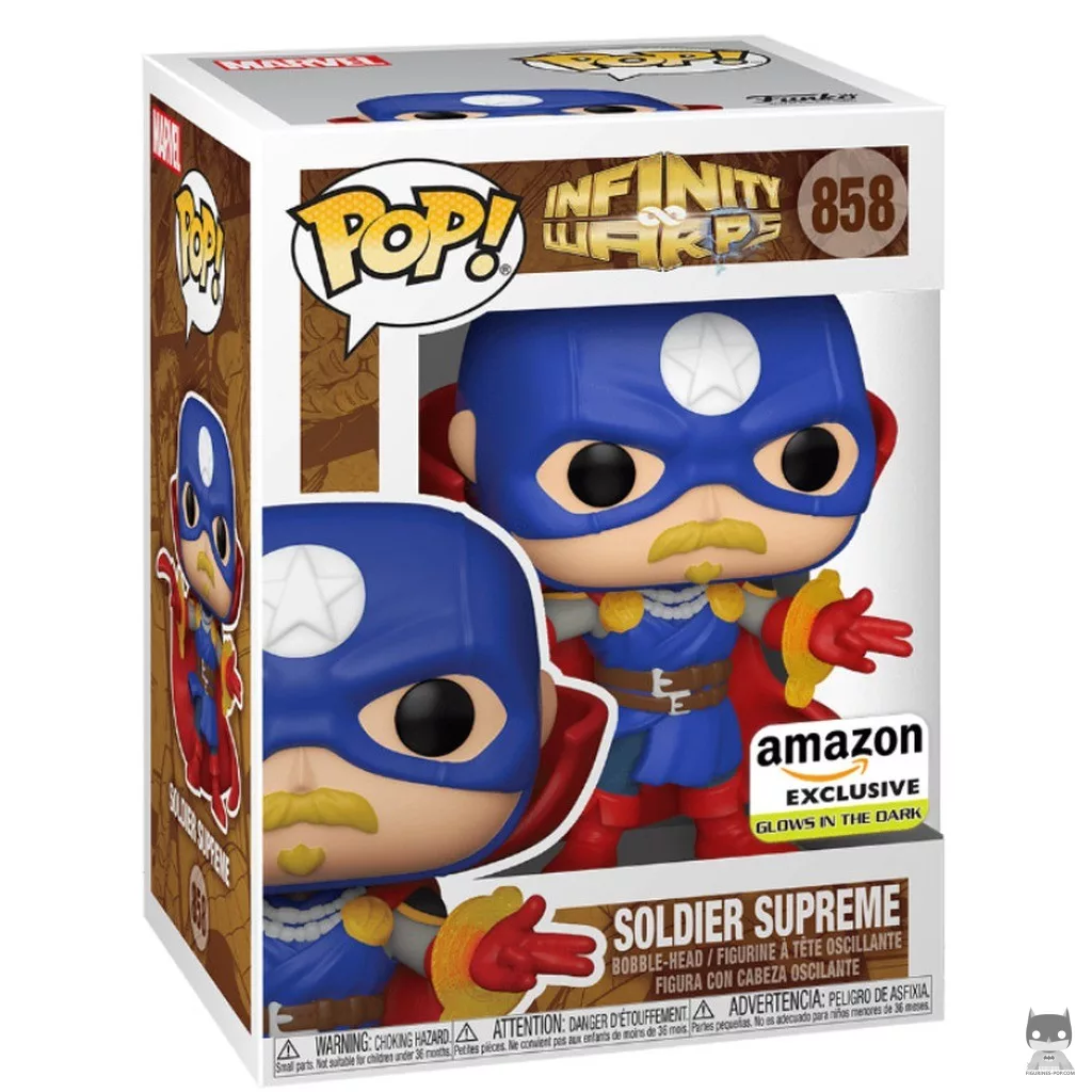Figura Funko Pop! Soldier Supreme en su caja