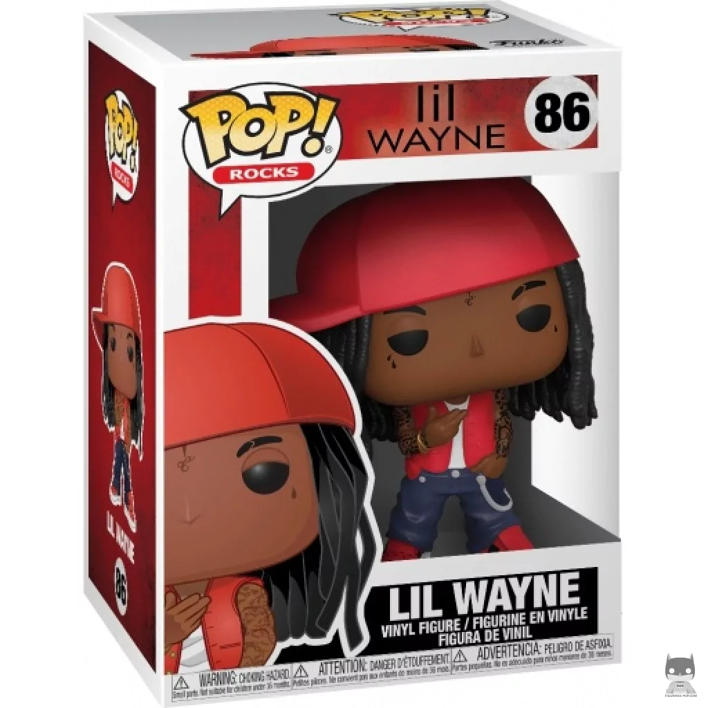 Figura Funko Pop! Lil Wayne en su caja