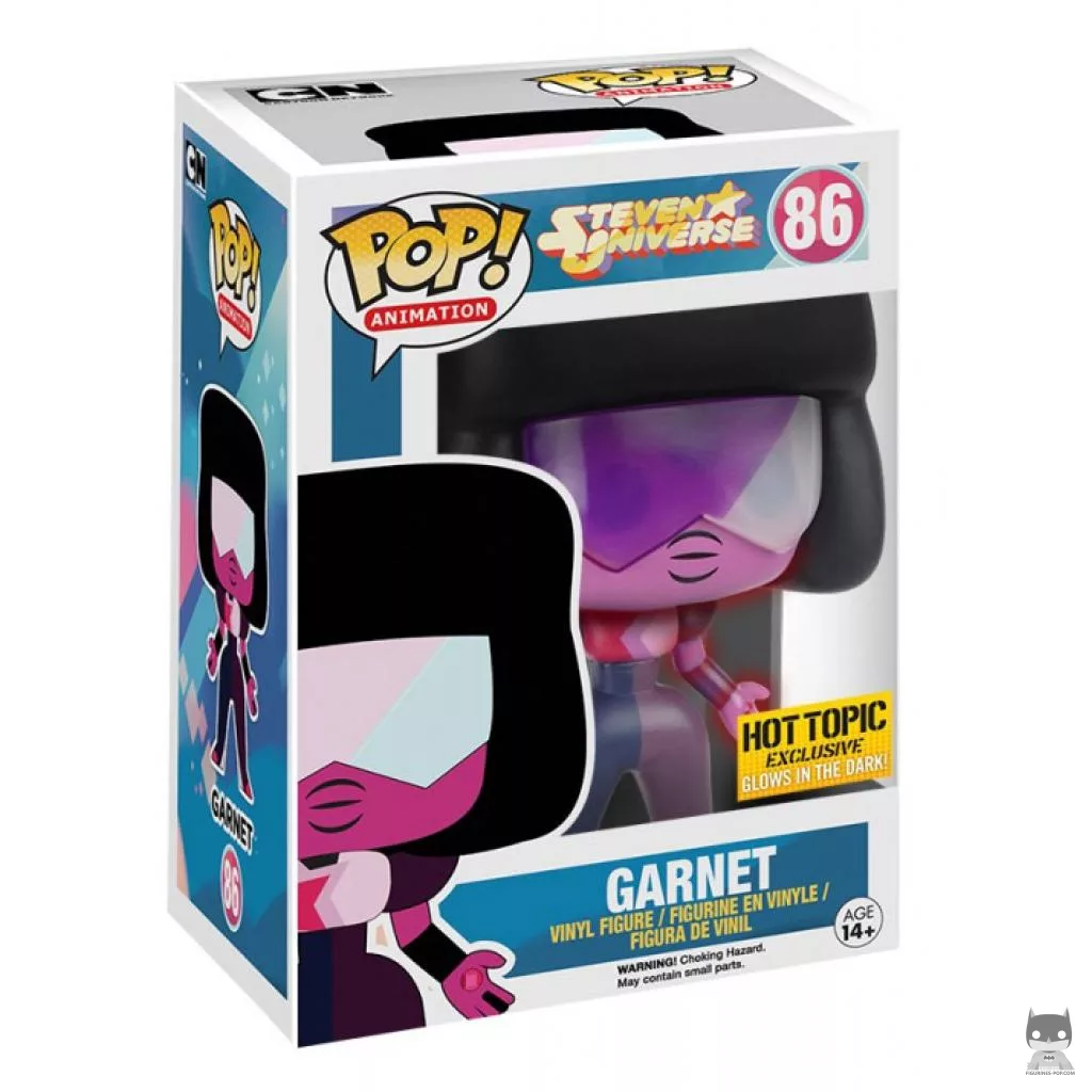 Figura Funko Pop! Garnet (Brilla en la oscuridad) en su caja