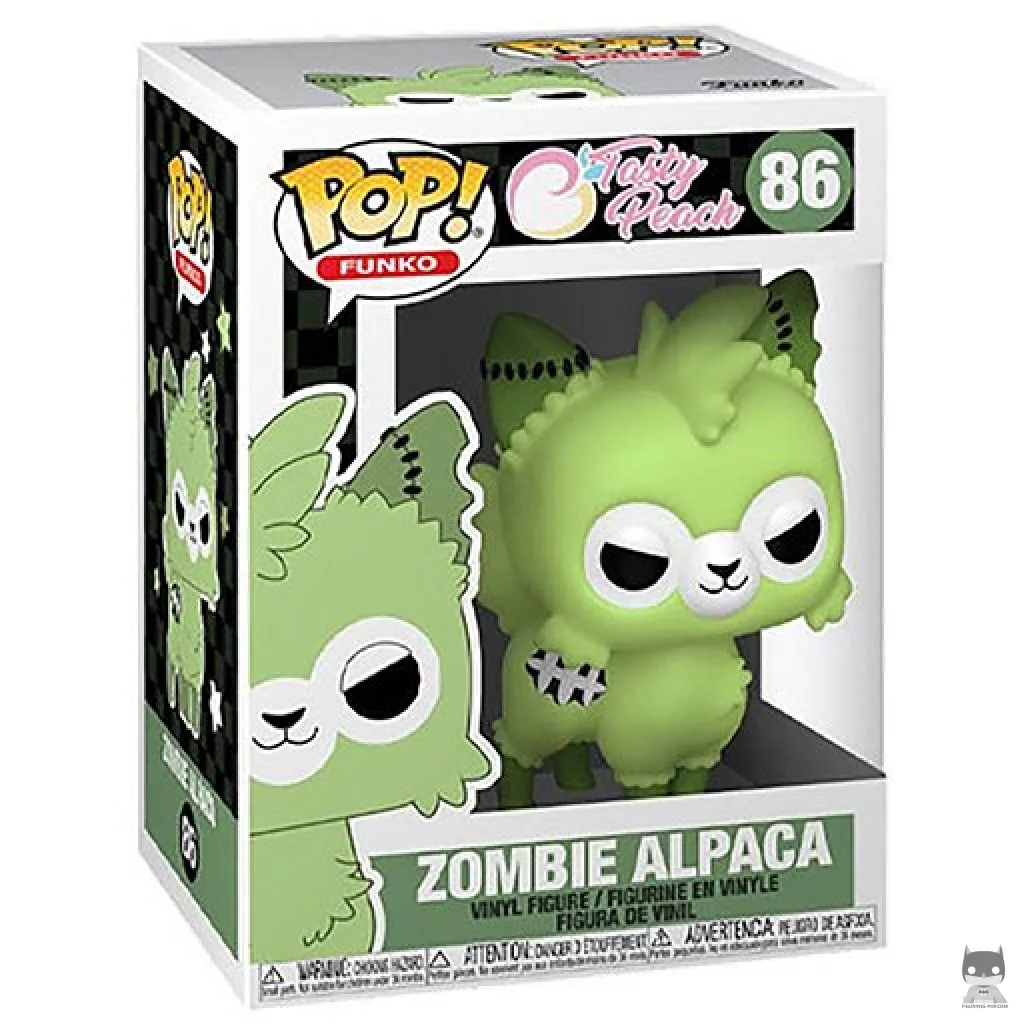 Figura Funko Pop! Zombie Alpaca en su caja