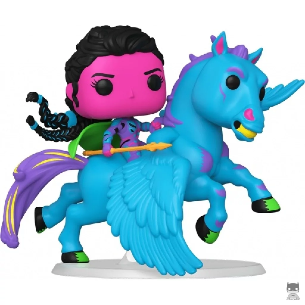 Figura Funko Pop! Valquiria a caballo (Luz negra) (Vengadores: Endgame)