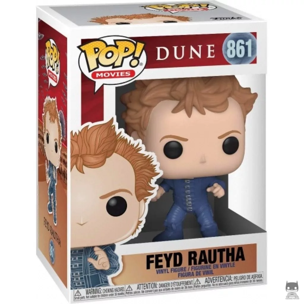 Figura Funko Pop! Feyd Rautha en su caja