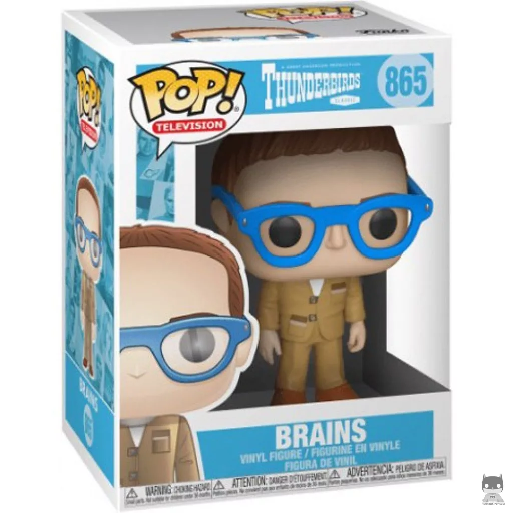 Figura Funko Pop! Cerebro en su caja