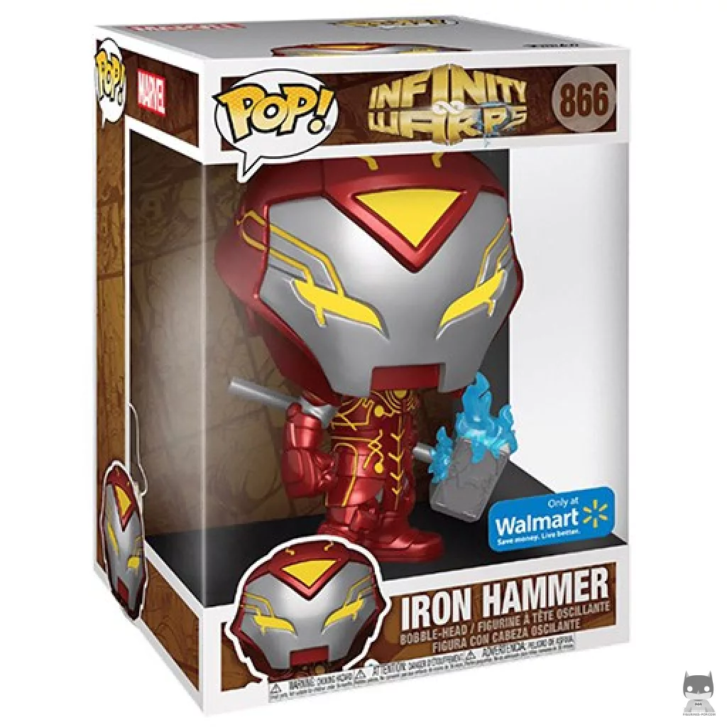 Figura Funko Pop! Iron Hammer (Supersized) en su caja